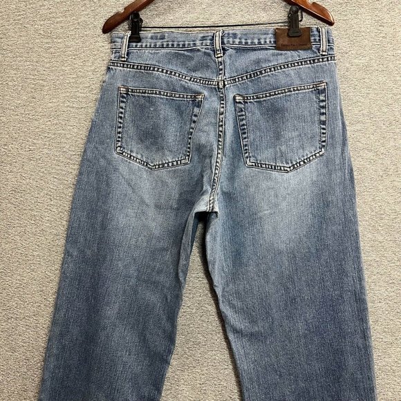Calvin Klein Jeans Men's 34 Blue Straight Leg Medium Wash High Rise Denim - Picture 15 of 16